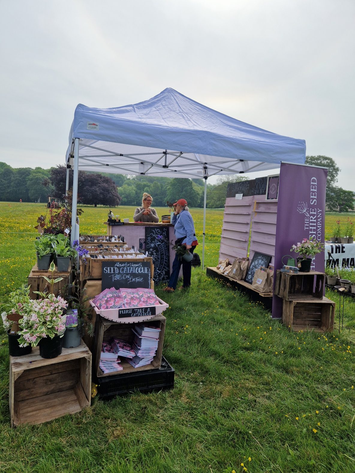 The Hampshire Seed Company stand
